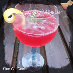 Sloe Gin Cocktail